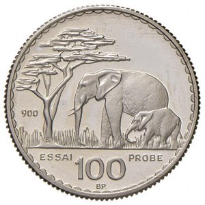 Foreign coins - NAMIBIA 100 Rand 1987 Essai - KM X2 AG (g 5.0...