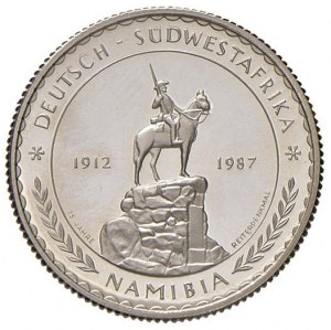 Foreign coins - NAMIBIA 100 Rand 1987 Essai - KM X2 AG (g 5.0...