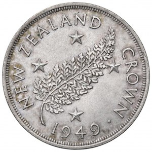 Foreign coins - NEW ZEALAND George VI (1936-1952) Crown 1...