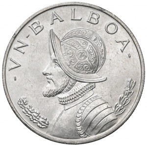 Foreign coins - PANAMA Balboa 1966 - KM 27 AG (g 26,73) Colpe...