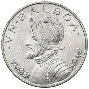 Foreign coins - PANAMA Balboa 1966 - KM 27 AG (g 26.73) Colpe...