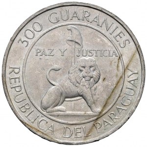 Foreign coins - PARAGUAY 300 Guaranies 1973 - KM 29 AG (g 26,...
