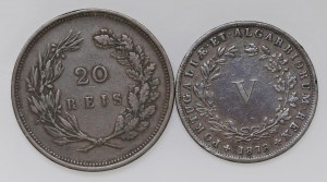 Foreign coins - PORTUGAL Lot of two CU coins as per ...