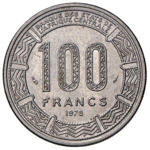Foreign coins - REPUBBLICA CENTROAFRICANA 100 Francs CFA 1978...