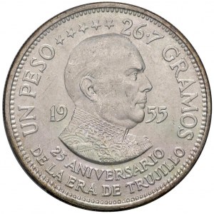 Foreign coins - DOMINICAN REPUBLIC Weight 1955 - KM 23 AG In...