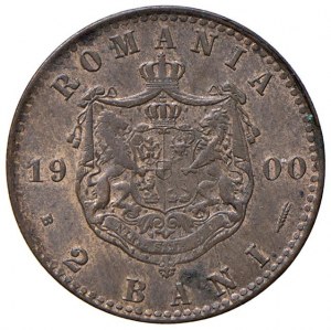 Foreign coins - ROMANIA Carol I (1881-1914) 2 Bani 1900 - KM2...