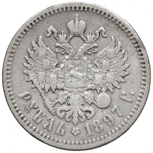 Foreign coins - RUSSIA Nicola II (1894-1917) Rublo 1897 - KM ...