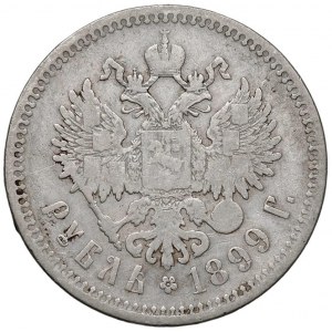 Foreign coins - RUSSIA Nicola II (1894-1917) Rublo 1899 - KM ...