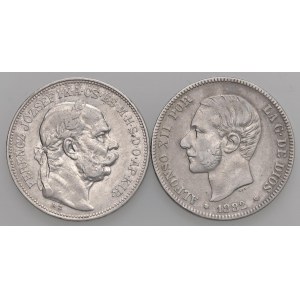 Foreign coins - SPAGNA Alfonso XII (1874-1886) 2 Pesetas 1882...