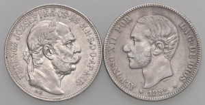 Foreign coins - SPAIN Alfonso XII (1874-1886) 2 Pesetas 1882...