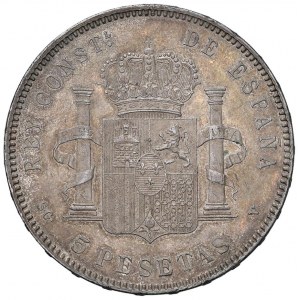 Foreign coins - SPAGNA Alfonso XIII (1886-1931) 5 Pesetas 189...