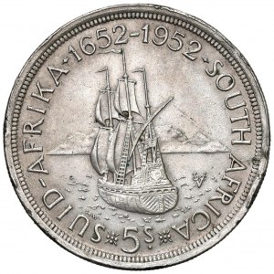 Foreign coins - SOUTH AFRICA George VI (1936-1952) 5 Shillings ...