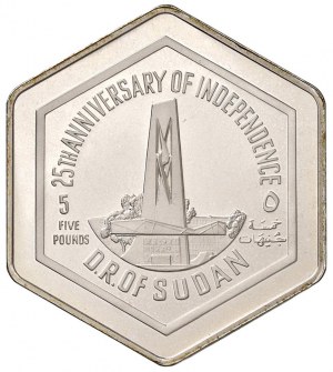 Foreign coins - SUDAN Democratic Republic (1969-1985) 5 Po...