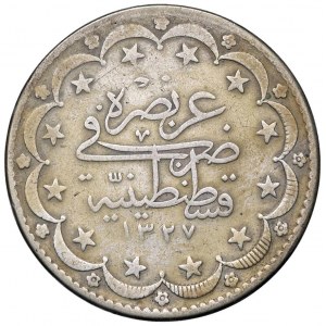 Foreign coins - TURCHIA Mehmed V Resâd (1909-1918) 20 Kurush ...