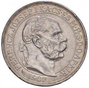 Foreign coins - HUNGARY Francis Joseph I (1848-1916) 5 C...