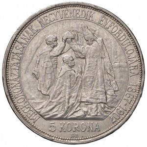 Foreign coins - UNGHERIA Francesco Giuseppe I (1848-1916) 5 C...