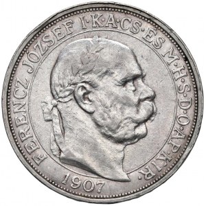 Foreign coins - UNGHERIA Francesco Giuseppe I (1848-1916) 5 C...