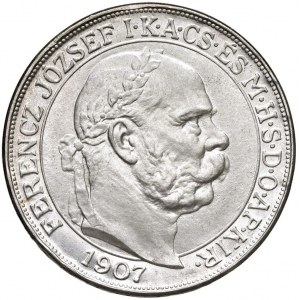 Foreign coins - UNGHERIA Francesco Giuseppe I (1848-1916) 5 C...