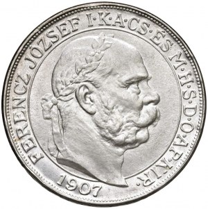 Foreign coins - HUNGARY Francis Joseph I (1848-1916) 5 C...
