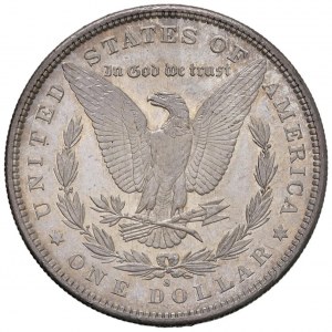 Foreign coins - USA Dollar 1880 S - KM 110 AG Splendid exem...