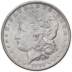 Foreign coins - USA Dollar 1885 O - KM 110 AG (g 26.69) Colp...