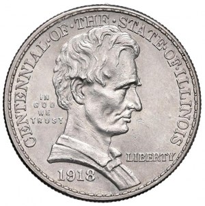Foreign coins - USA Half dollar 1918 - KM 143 AG (g 12.57)...