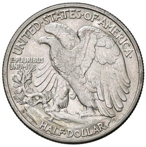 Foreign coins - USA Half dollar 1927 - AG (g 12.57)...