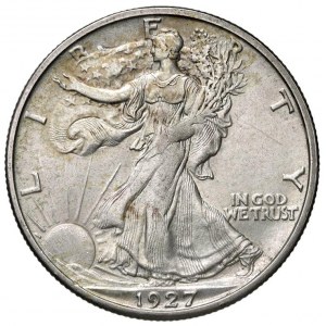 Foreign coins - USA Mezzo dollaro 1927 - AG (g 12,57)...