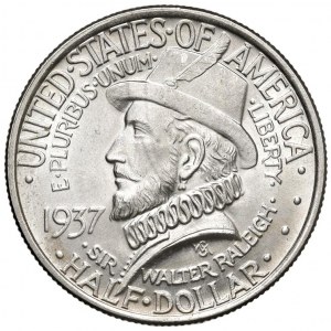 Foreign coins - USA Mezzo dolalro 1937 P - KM 186 AG (g 12,44...