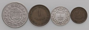 Foreign coins - lots - AFRICA Lot of four coins as pictured. ...