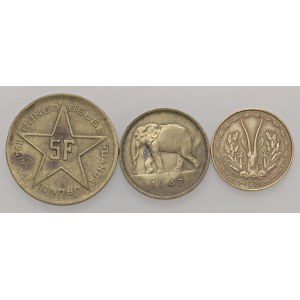 Foreign coins - lots - AFRICA Lotto di tre monete come da foto. Da e...