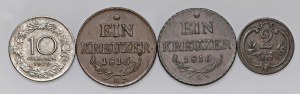 Foreign coins - lots - AUSTRIA Lot of four coins as pictured....
