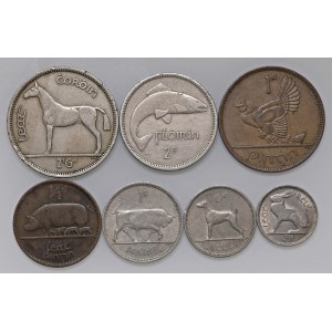 Foreign coins - lots - IRLANDA Lotto di sette monete come da foto. D...