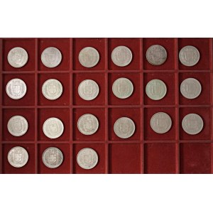 Foreign coins - lots - SVIZZERA Lotto di ventritré monete da 5 franc...
