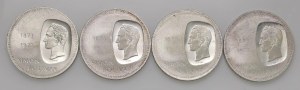 Foreign coins - lots - VENEZUELA Lot of four pieces of 10 boliva...
