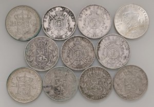 Foreign coins - lots - Interesting lot consisting of eleven coins ...