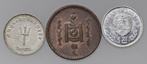 Foreign coins - lots - Lot of three Asian coins as pictured. D...
