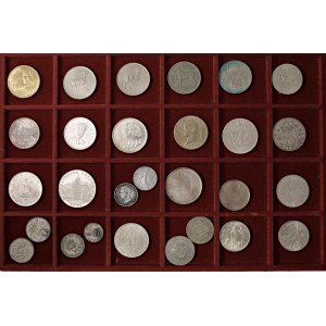 Foreign coins - lots - Lotto di ventotto monete mondiali come da fot...