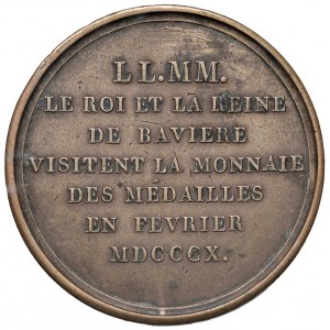 Napoleonic medals - NAPOLEONICHE - Medaglia per la visita alla ze...