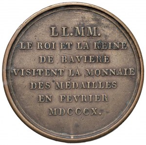 Napoleonic medals - NAPOLEONIC - Medal for the visit to the ze...