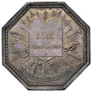 Napoleonic medals - Napoleon Bonaparte (1795-1815) Token octag...