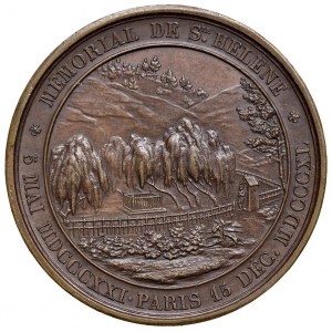 Napoleonic medals - Napoleone I (1796-1815) Medaglia 1840 Trasfer...