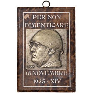 Fascist medals - MEDAGLIE FASCISTE Ventennio (1922-1943) Lamin...
