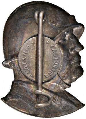 Fascist medals - FASCIST MEDALS Undated brooch in foil...