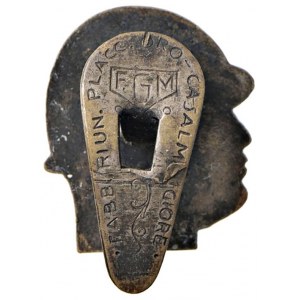 Fascist medals - MEDAGLIE FASCISTE Applique senza data con Eff...