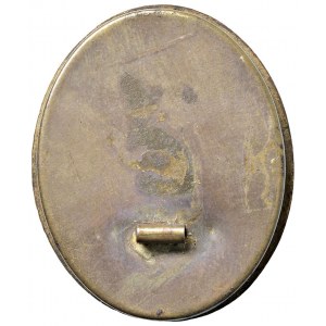 Fascist medals - MEDAGLIE FASCISTE Ovale in rame lavorato al c...