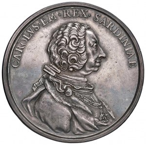 Savoy medals - Carlo Emanuele III (1730- 1773) Medaglia coni...