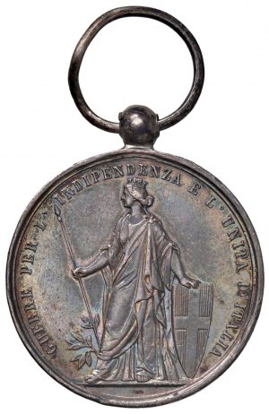 Savoy medals - Victor Emmanuel II (1861-1878) Medal for...