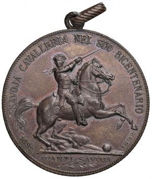 Savoy medals - Savoy Medal 1892 Bicentennial of the Caval...