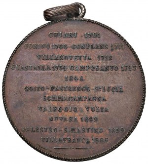 Savoy medals - Savoy Medal 1892 Bicentennial of the Caval...